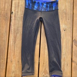 Lululemon cropped reversible leggings 4